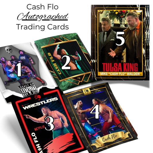 Cash Flo Autographed Trading Cards
