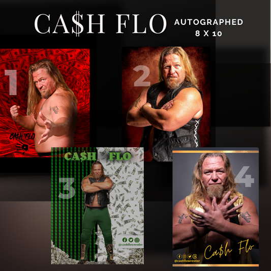 Cash Flo Autographed 8x10